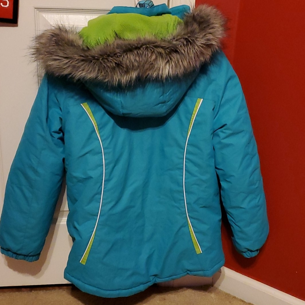 Girls Double layer ski jacket - Picture 2 of 5